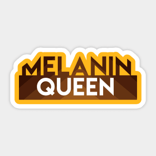 Melanin Queen Sticker